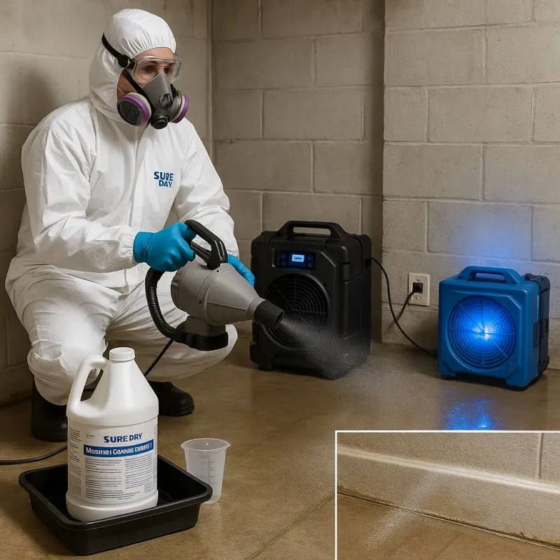 Sanitization and Odor Removal process in Mary Esther, FL