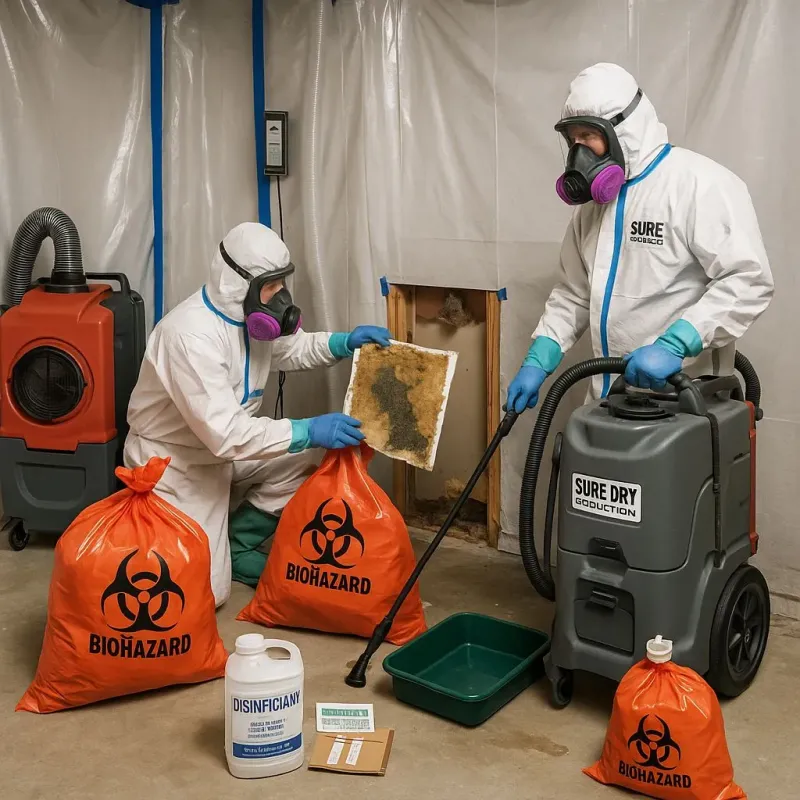Contaminated Water Handling Protocols process in Mary Esther, FL